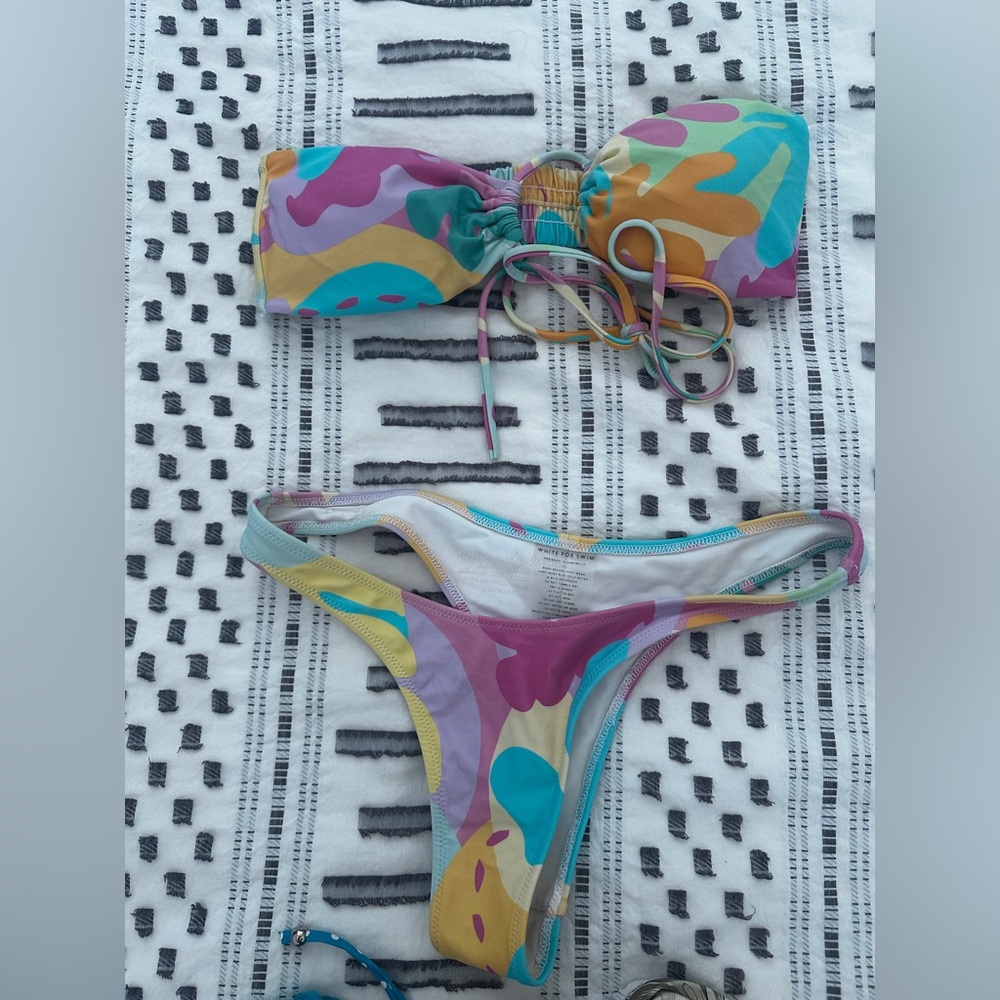 White Fox Boutique Multicolor Bikini